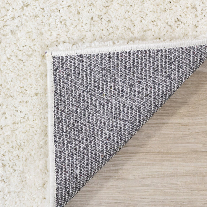 Pascal Cream Shag Area Rug - 7'10\" x 10'6\"