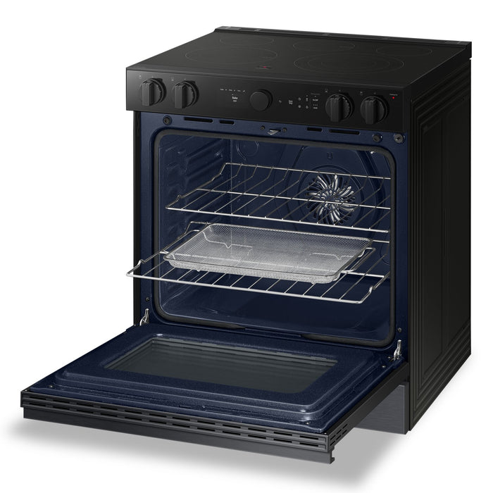 Samsung Bespoke 6.3 Cu. Ft. Smart Electric Range with Air Fry and Air Sous Vide - NSE6DG8500MTAC