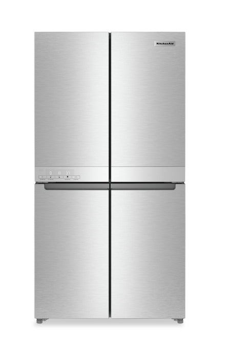 KitchenAid 36\" 19.4 Cu. Ft. French-Door Refrigerator - Stainless Steel - KRQC506MPS 