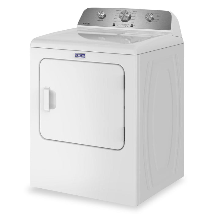 Maytag 7.0 Cu. Ft. Gas Dryer with Wrinkle Prevent Option – White - MGD4205SW 
