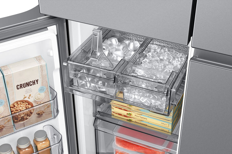 Samsung Bespoke 23 Cu. Ft. Counter-Depth 4-Door Flex™ Refrigerator with Beverage Centre™ - RF23DG9600SRAC