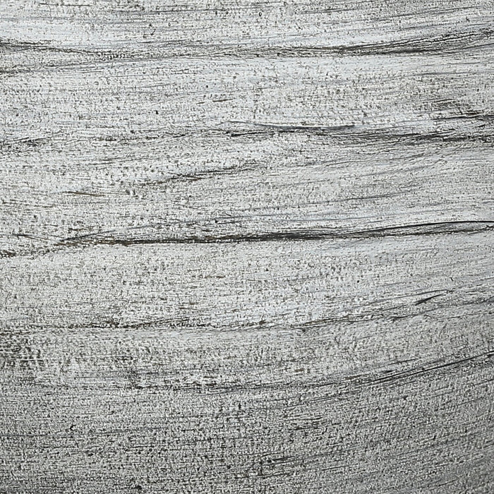 27\" Grey Textured Resin Table Lamp