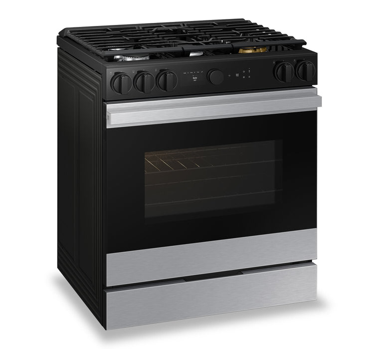 Samsung Bespoke 5 Series 6 Cu. Ft. Gas Range with Air Fry - NSG6DG8500SRAA