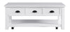 Centennial 48\" Modern Lift Top Coffee Table with Storage, Shelf & Casters - White