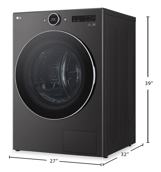 LG 7.8 Cu. Ft. 6-Motion DirectDrive® Electric Dryer with Heat Pump - DLHC6702B