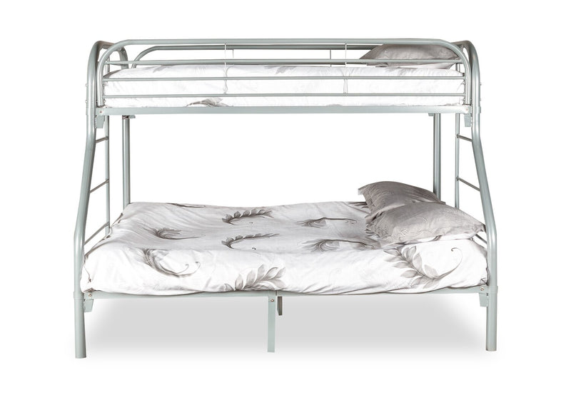 Logan Twin/Full Bunk Bed - Grey