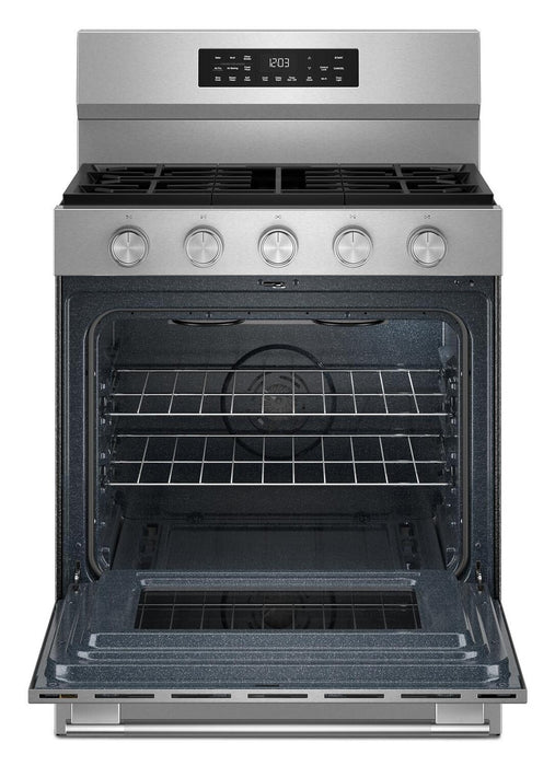 KitchenAid 5.0 Cu. Ft. Smart Freestanding Gas Range - PrintShield™ Stainless - KFGS330TPS