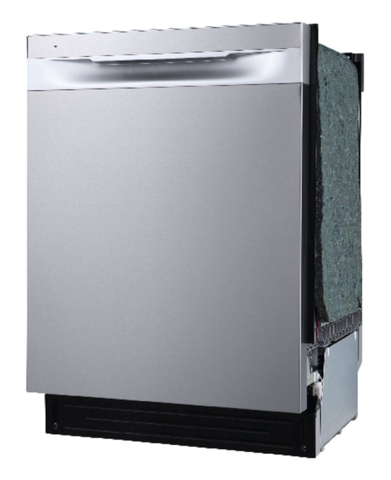 Frigidaire 24\" 49 dBA Top-Control Dishwasher with DishSense® Technology - Stainless Steel - FDHP4336AS