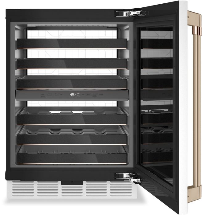 Cafe 24\" 4.7 Cu. Ft. Wine Chiller Refrigerator - White - CCP06DP4PW2 