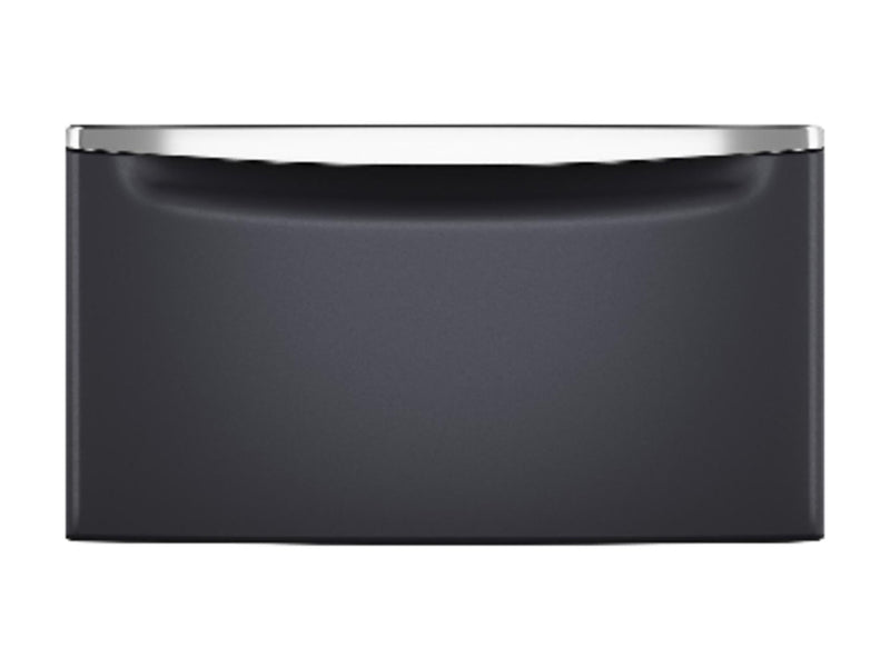 Maytag 15.5\" H Laundry Pedestal w/Storage Drawer - Midnight Steel