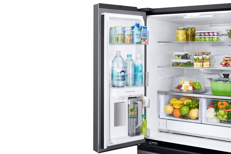 Samsung 33\" 24.5 Cu. Ft. French-Door with Beverage Center™ &AutoFillWaterPitcher Refrigerator - Blac… 