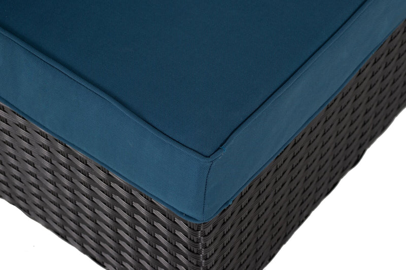 Barbados Patio Corner Chair - Blue