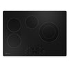 Profile 30\" 4-Element Electric Cooktop - Black - PEP7030DTBB 