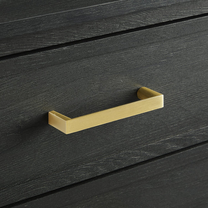 Alia Nightstand - Black Oak