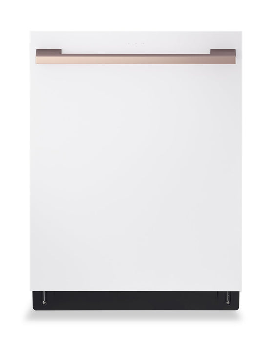 LG Studio 24\" 40 dBA Built-In Top-Control Smart Dishwasher - Essence White - SDWB24W3