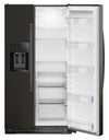 Whirlpool 36\" 21 Cu. Ft. Side-by-Side Refrigerator - Black Stainless - WRSC5536RV
