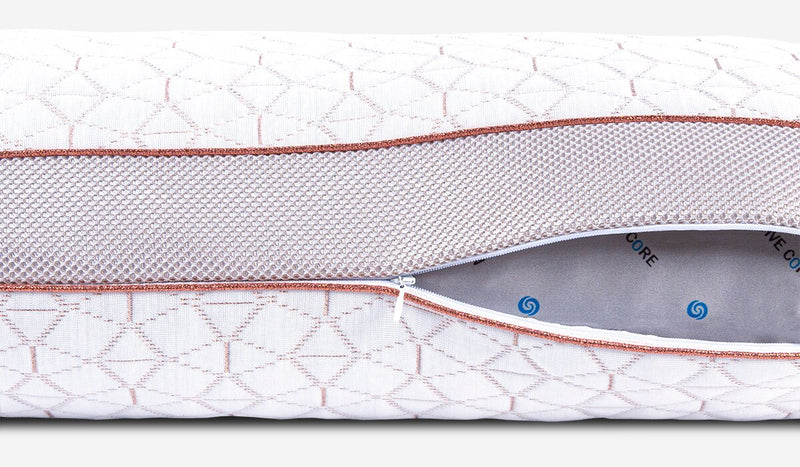 BEDGEAR Glacier Cuddle Curve 2.0 Pillow – Back Sleeper 