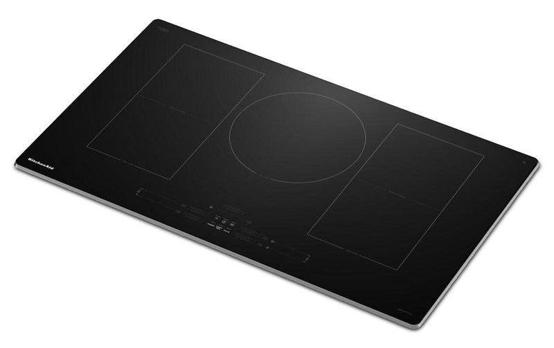 KitchenAid 36\" 5-Element Induction Cooktop - Stainless Steel - KCIT736SSS