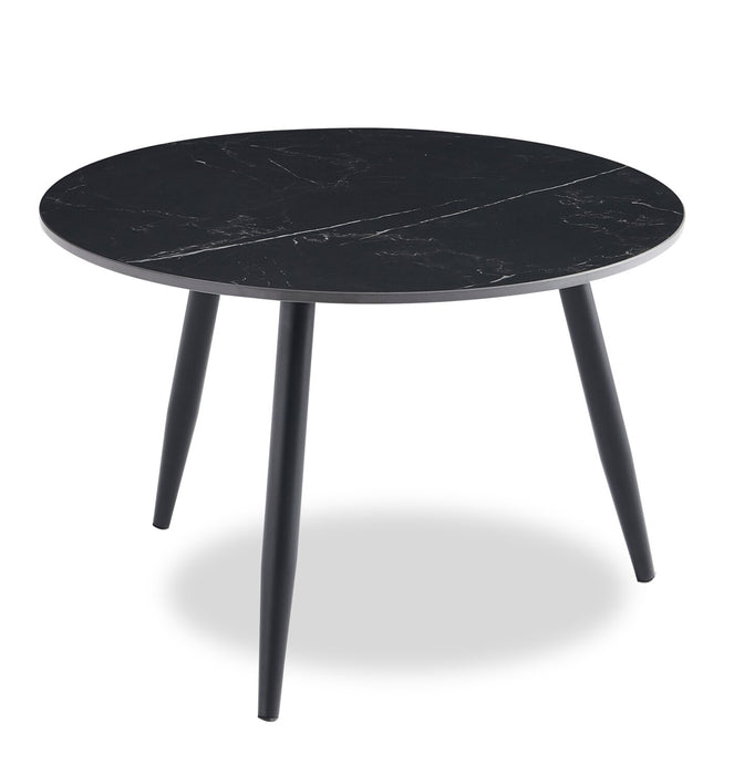 Delancey 3-Piece Coffee and Two End Tables Package - Black