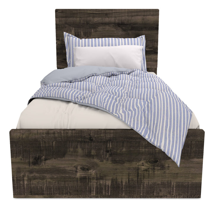 Riley Twin Bed - Grey