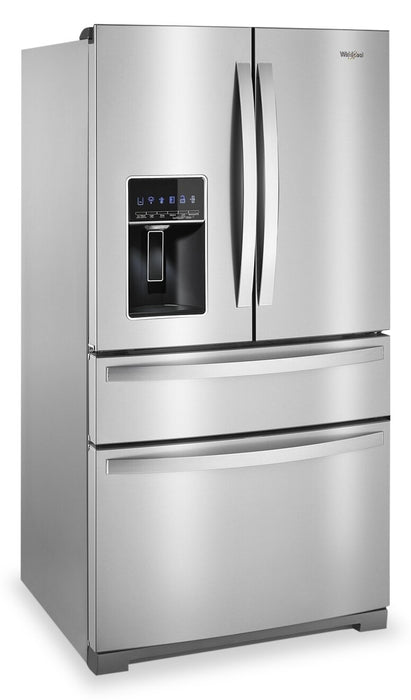 Whirlpool 26 Cu. Ft. 4-Door Refrigerator with Prep and Store Bins - WRMF7736PZ