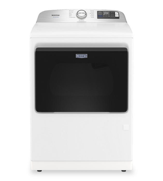 Maytag 6.0 Cu. Ft. Top-Load Washer and 7.4 Cu. Ft. Pet Pro Front Load Gas Dryer – White 
