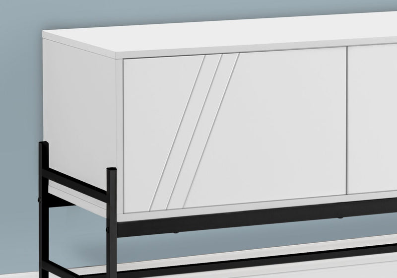 Jae 59” TV Stand - White