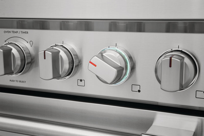 Frigidaire Professional 4.4 Cu. Ft. Dual Fuel Range With Dual Fan Convection and Six Burner Cooktop … 