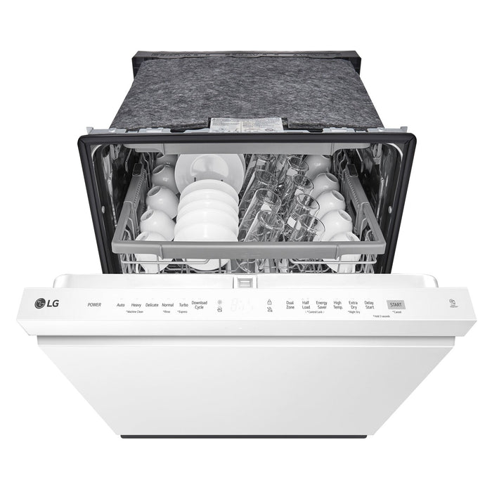 LG Top-Control Dishwasher with QuadWash® and Third Rack - LDPN4542W
