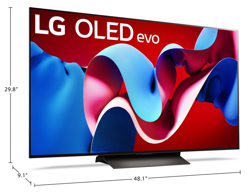LG 55\" C4 4K OLED evo Smart TV