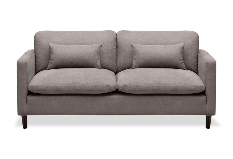 Kortlyn 78\" Linen-Look Fabric Sofa - Grey
