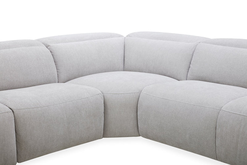 Presidio 6-Piece Left-Facing Power Reclining Sectional – Powder