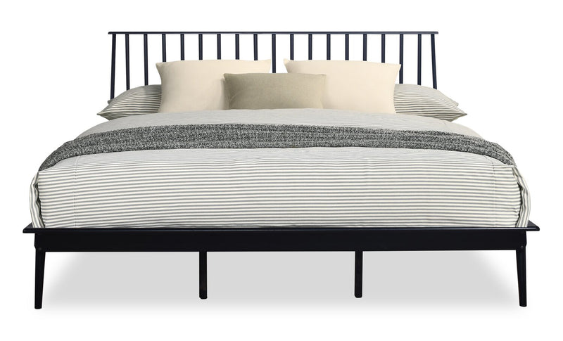 Milan King Bed - Black 