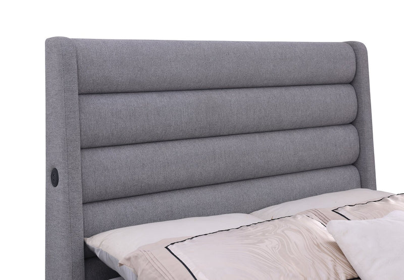 Jade King Upholstered Bed