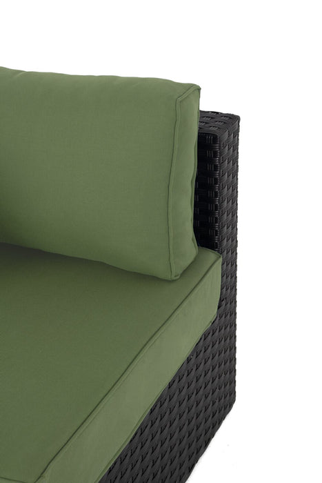 Barbados Armless Patio Chair – Green
