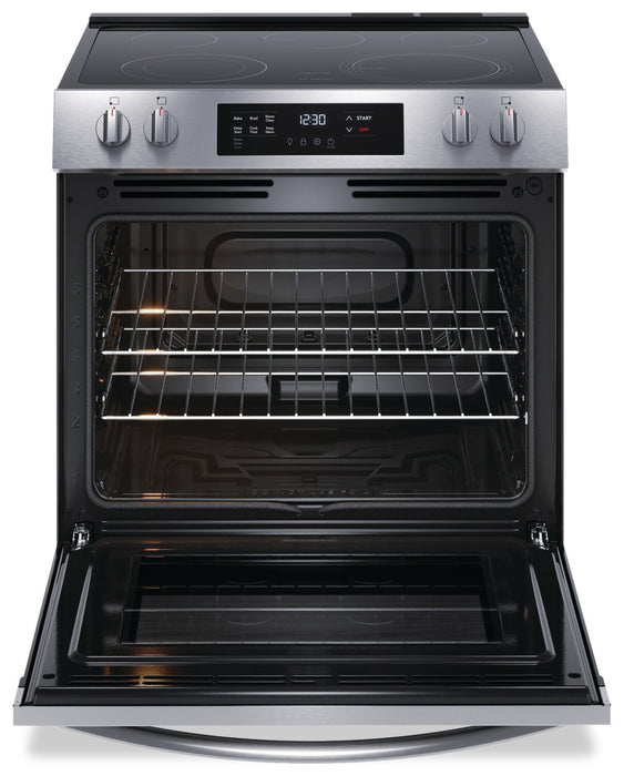Frigidaire 5.3 Cu. Ft. Electric Range With EvenTemp™ Element and Five-Element Cooktop - Stainless St… 