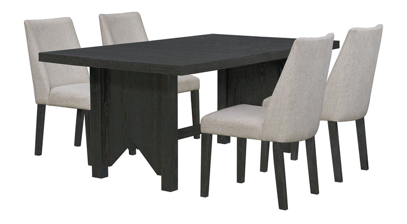 Emery Upholstered Dining Chair - Grey