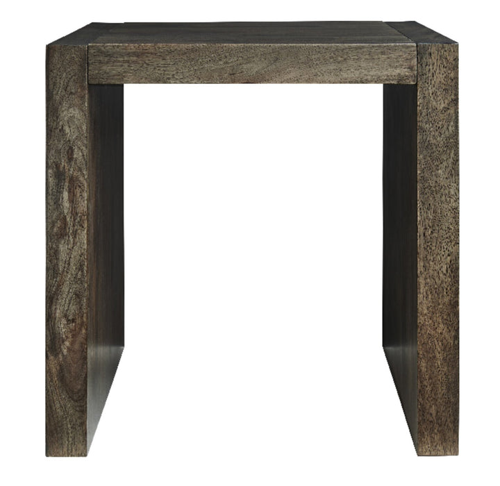 Madden 24” Modern End Table - Brown