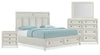 Casa 6-Piece King Bedroom Set - White
