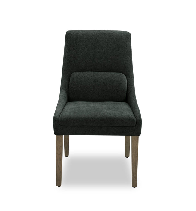 Clay Upholstered Dining Chair - Charcoal