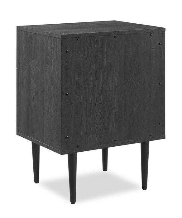 Brax Nightstand - Black Oak