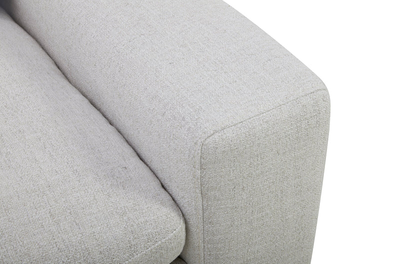 Sky Modular 6-Piece Fabric Power Reclining Sectional with Reclining Armless Chair - Nathan Wheat