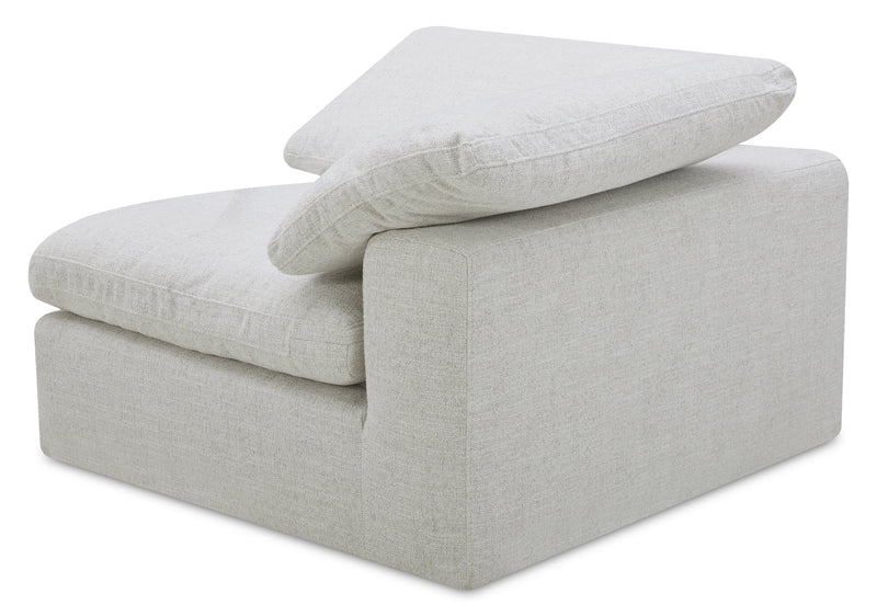 Sky Modular 6-Piece Fabric Power Reclining Sectional with Reclining Armless Chair - Nathan Wheat