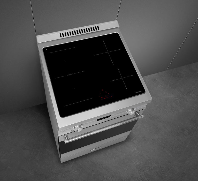 Smeg 2.8 Cu. Ft. Professional Induction Range - SPR24UIMX