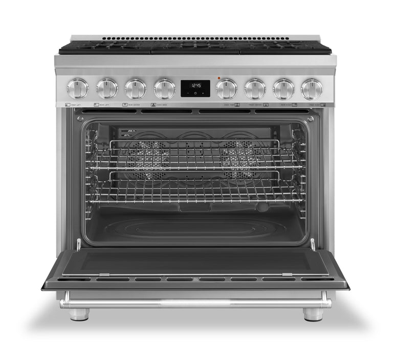 Smeg 4.6 Cu. Ft. Professional Gas Range - SPR36UGMX