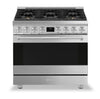 Smeg 4.6 Cu. Ft. Professional Gas Range - SPR36UGMX