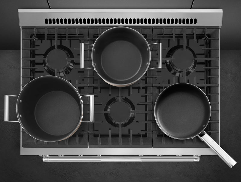 Smeg 4.6 Cu. Ft. Professional Gas Range - SPR36UGMX