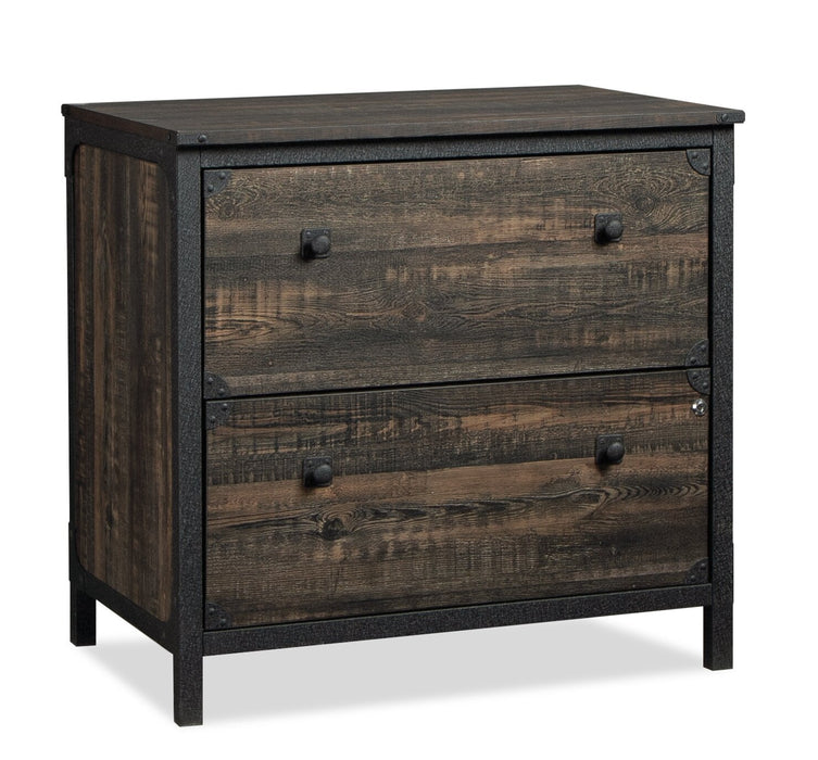 Steel River 30.39\" Commercial Grade 2-Drawer Filing Cabinet - Carbon Oak