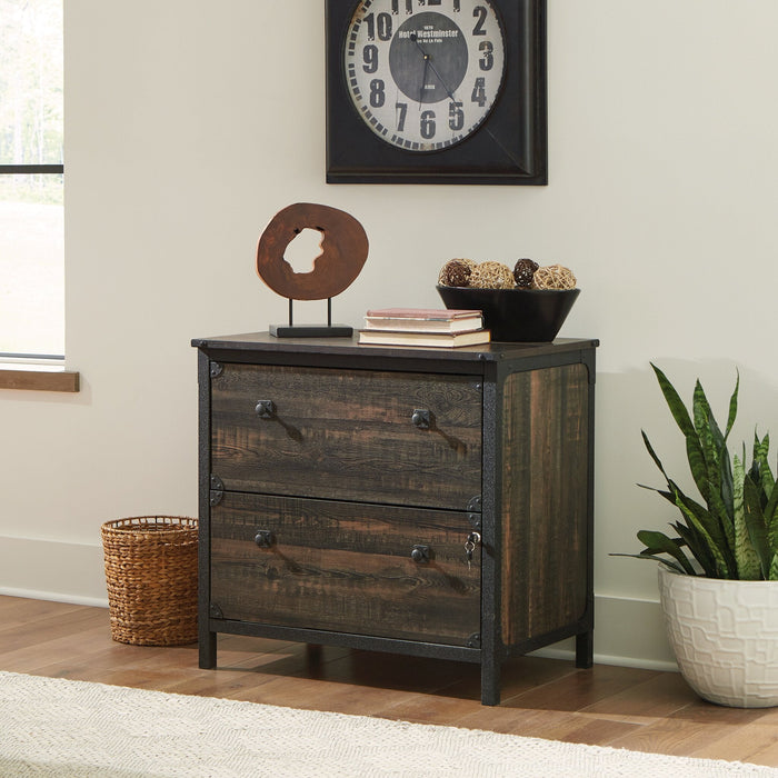 Steel River 30.39\" Commercial Grade 2-Drawer Filing Cabinet - Carbon Oak