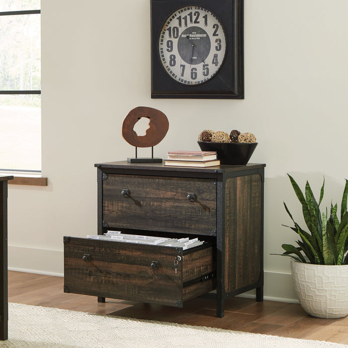 Steel River 30.39\" Commercial Grade 2-Drawer Filing Cabinet - Carbon Oak